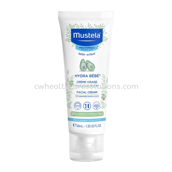 Mustela Hydra Bebe Facial Cream WOFA 40ml Baby Facial Cream Normal Skin Baby's Skin Care Petaling Jaya, Selangor, Kuala Lumpur (KL), Malaysia Healthcare Product Supplier, Woman Skincare Solution Provider, Supplement Dealer | CARES WORTH HEALTHCARE SOLUTIONS