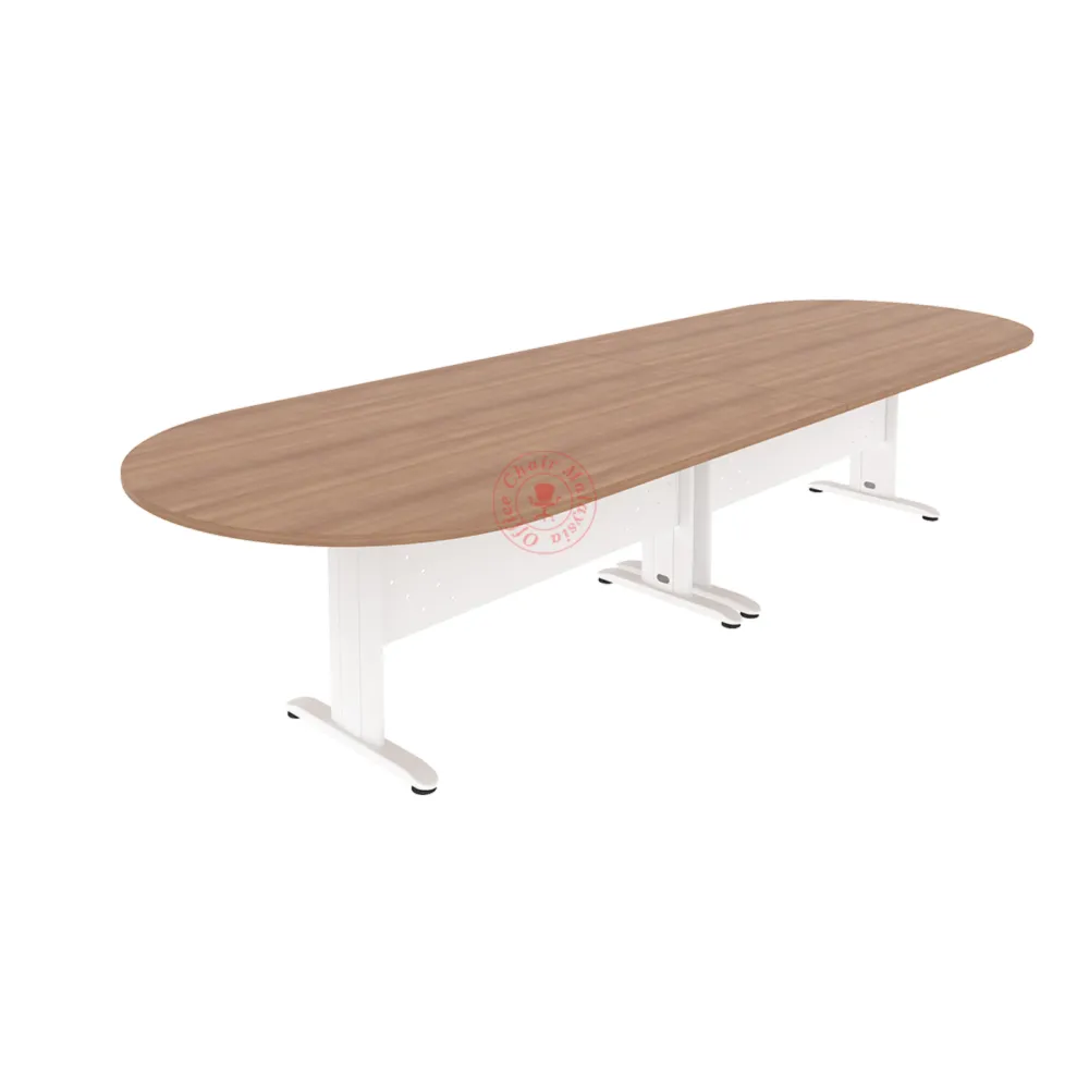 MJ Oval Shape Conference Table / Meeting Table / Office Furniture / Meja Mesyarat / Meja Meeting