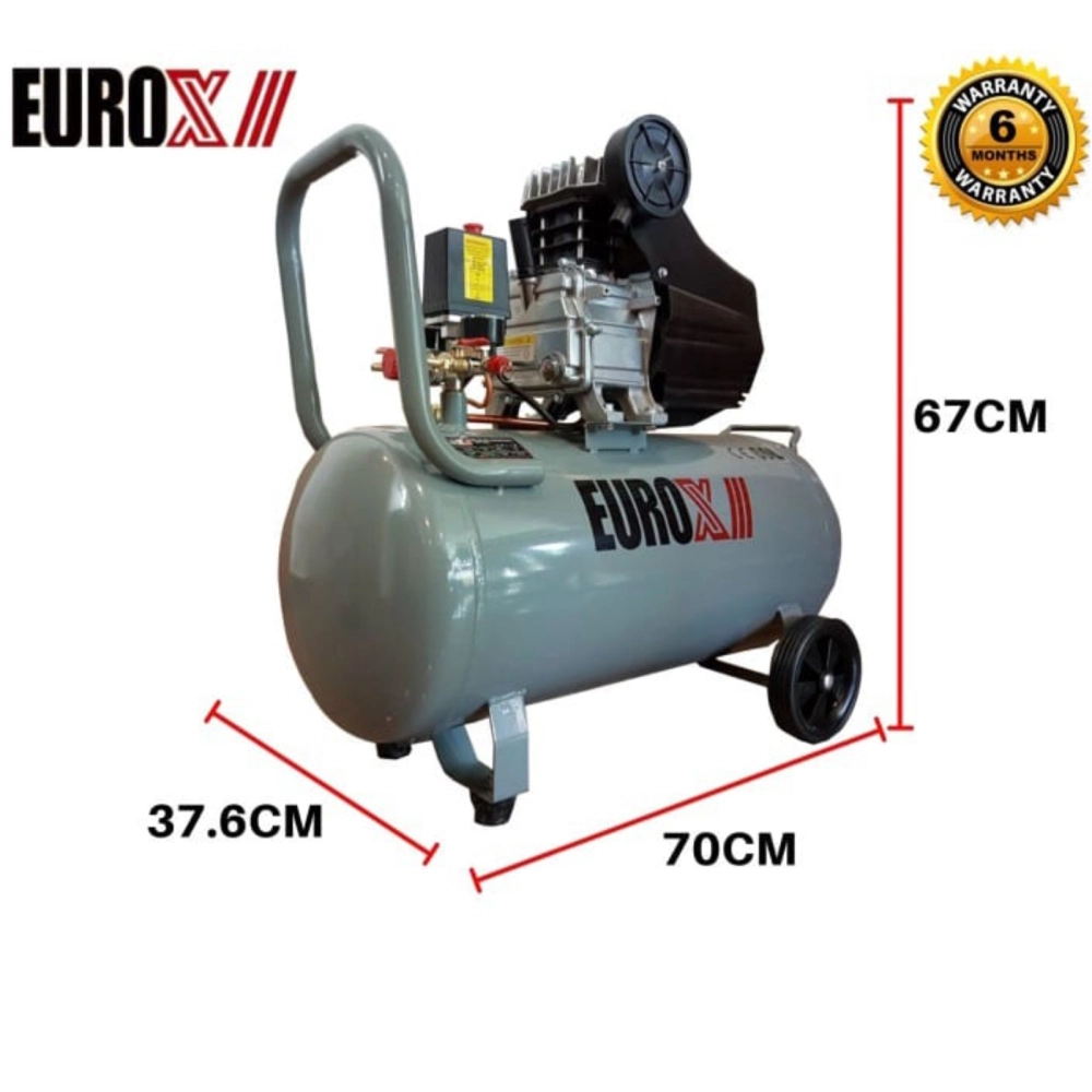 EUROX EUROPOWER EAX3060 EAW3060 AIR COMPRESSOR 3.0HP 60LITRE COMBO SET