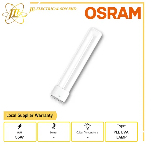 OSRAM DULUX 55W/78 PLL 4 PIN UVA TUBE 