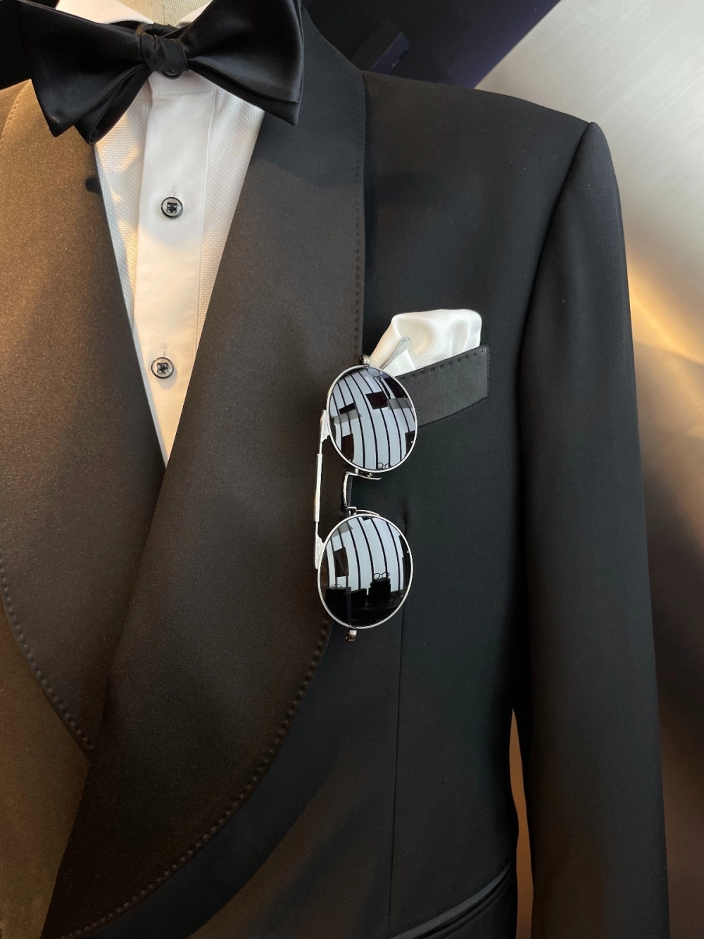 Super Black Mens Tuxedo