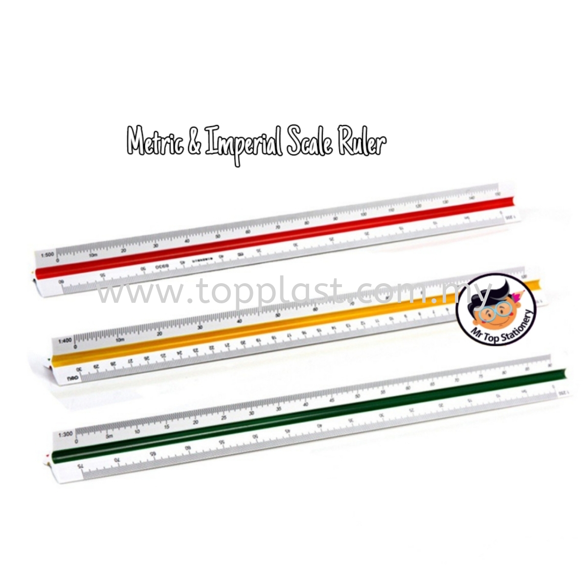 Metric and Imperial Scale Ruler Ruler Penang, Malaysia Supplier,  Manufacturer, Supply, Supplies | Top Plast Enterprise