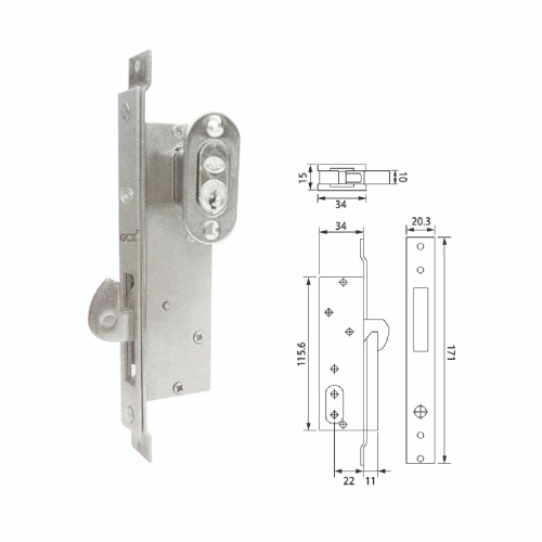 HOOK LOCK | KL-41055 SINGLE / DOUBLE