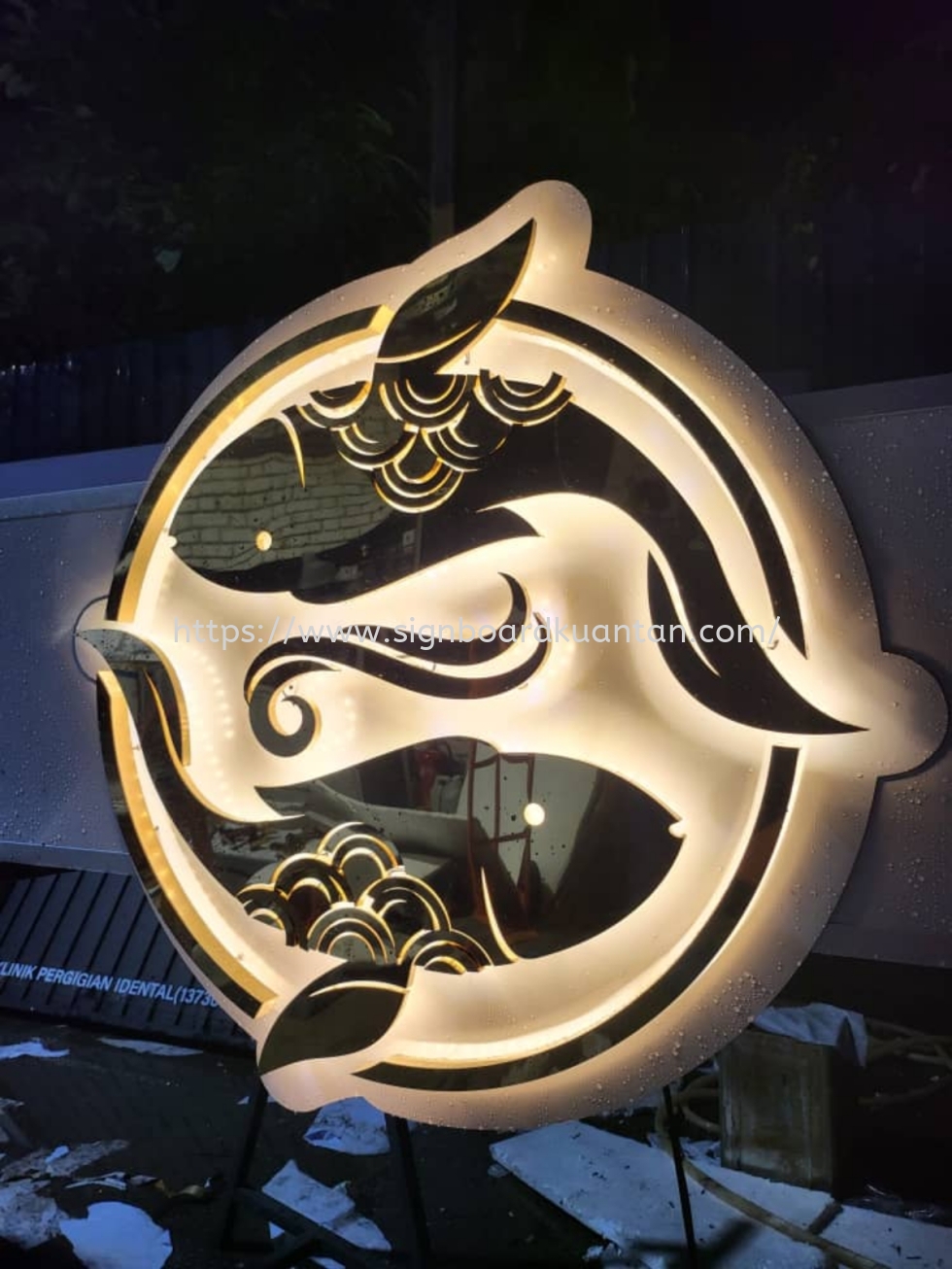 XU ZHUANG FISH STEAMBOAT LED BACKLIT SIGNAGE SIGNBOARD AT PEKAN