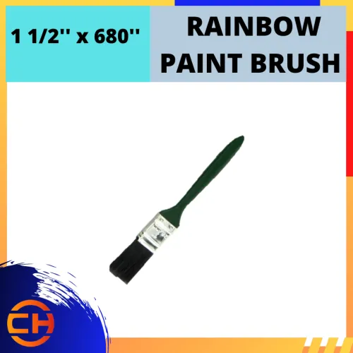 RAINBOW PAINT BRUSH NON HALAL [1 1/2"X680" ]