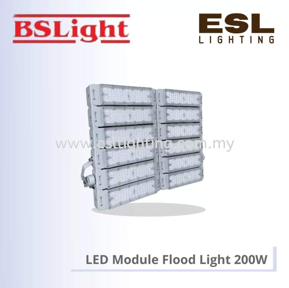 BSLIGHT LED MODULE FLOOD LIGHT 200W BSFLHD-1200 [SIRIM] IP66