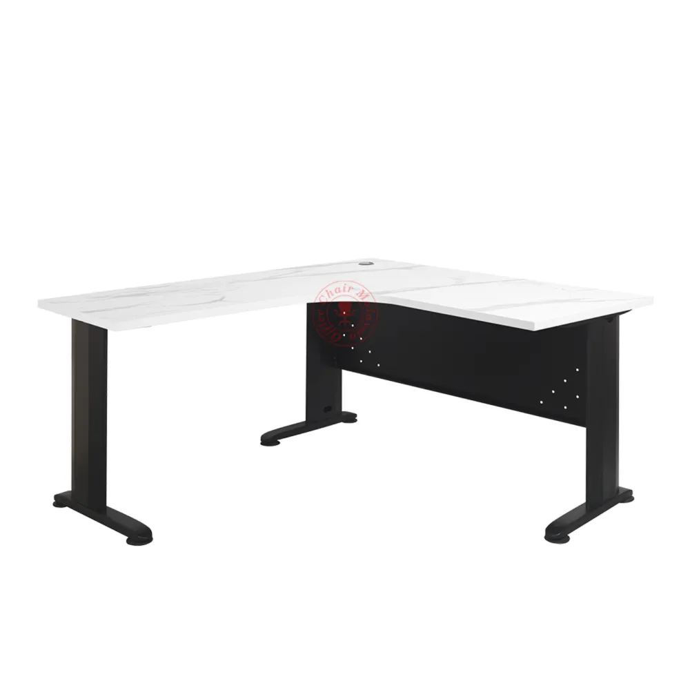 5ft 6ft L Shape Table | Office Table | Meja Office | Meja Pejabat