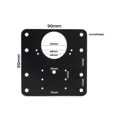 Door Hinge Repair Plate