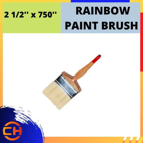 RAINBOW PAINT BRUSH NON HALAL [2"X750"]