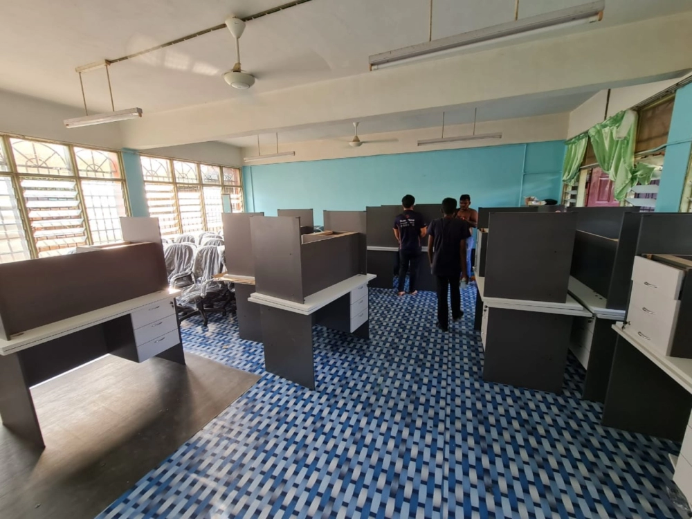 Standard Desk | Meja Pejabat Guru Sekolah | Office Table Penang