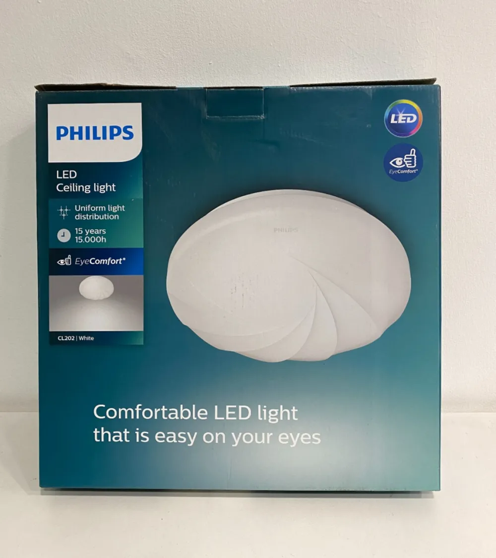 PHILIPS CL202 20W 220-240V 1900LM 390MM IP20 6500K COOL DAYLIGHT LED CEILING LIGHT 915005777207