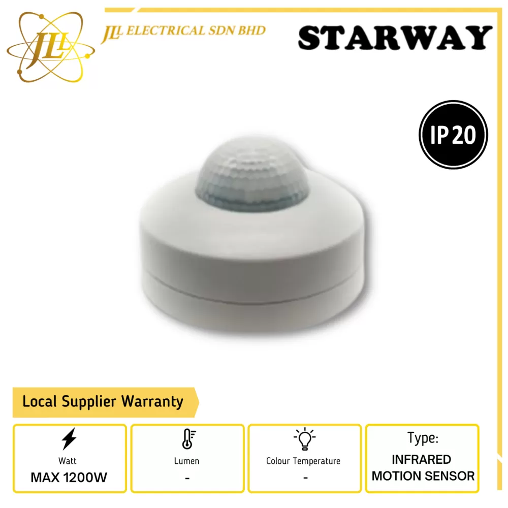 STARWAY ST05B Infrared Motion Sensor IP20