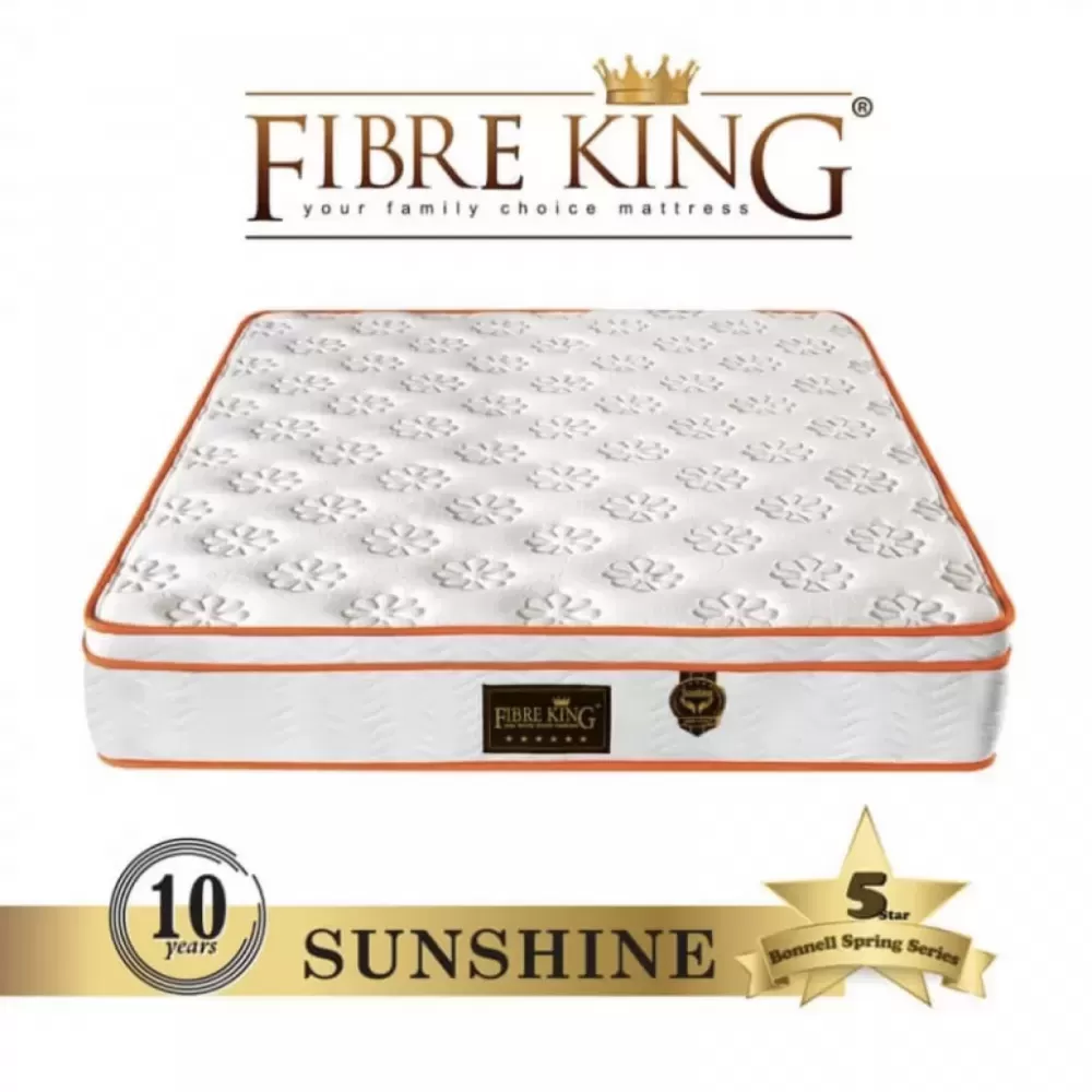Fibre King Sunshine Mattress Queen King Single Super Single