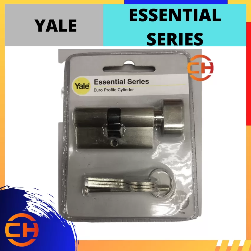 YALE ESSENTIAL SERIES EURO PROFILE CYLINDER [5 PINS] 