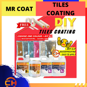 MR COAT DIY SET EASY APPLY FOR BATHROOM FLOOR WATERPROOF FOR TOILET