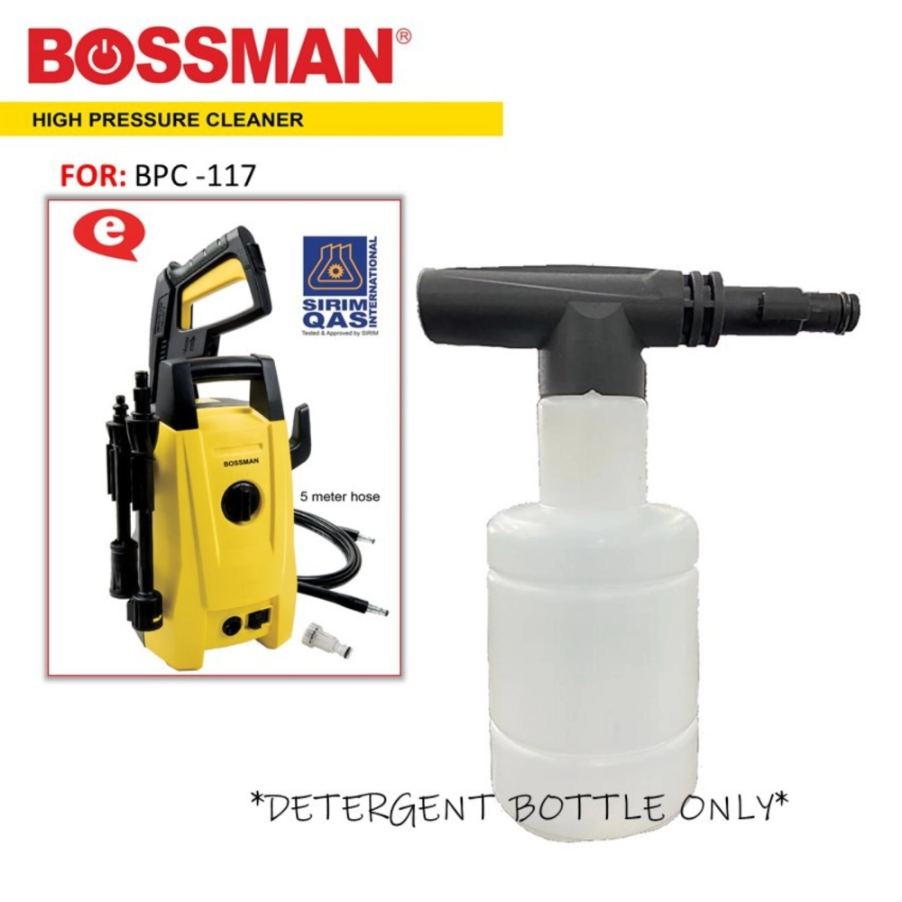 Bossman BPC117 Detergent Bottle for water jet ( For Pressure cleaner BPC 117 )