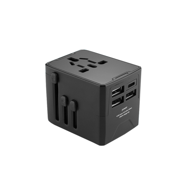 MC805 TRAVEL ADAPTOR - 3 USB + 1 TYPE-C PORT - 3.5A FAST CHARGE Travel Products Malaysia, Singapore, KL, Selangor Supplier, Suppliers, Supply, Supplies | Thumbtech Global Sdn Bhd