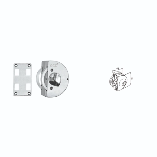 GLASS DOOR LOCK (SIDE) SINGLE KEY | OP-GDL-403A