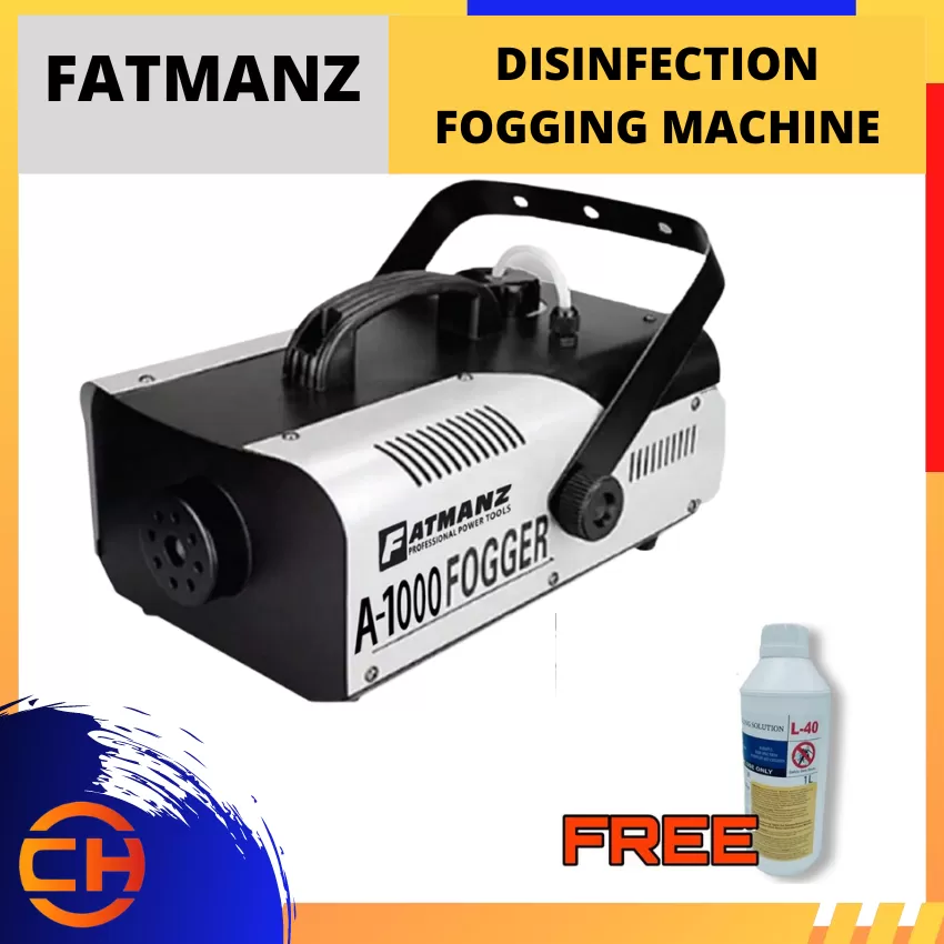 FATMANZ DISINFECTION FOGGING MACHINE + DISINFECTANT SOLUTION