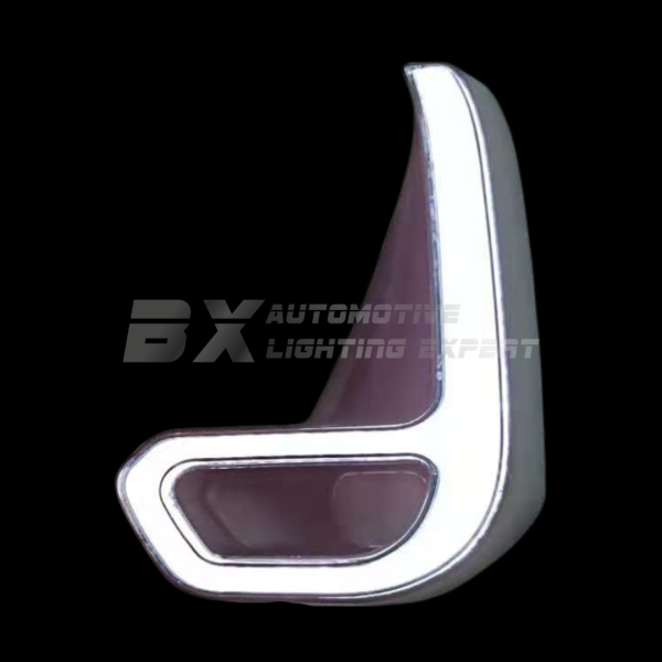 Toyota Hilux Rogue (Low Spec) 21 - LED DRL Daylight Cover (Spectacles Design) Toyota LED DRL Daylight Cover LED DRL Daylight Cover + LED Eyebrows Johor Bahru (JB), Malaysia, Ulu Tiram Supplier, Retailer, Supply, Supplies | BX Automotive Sdn Bhd