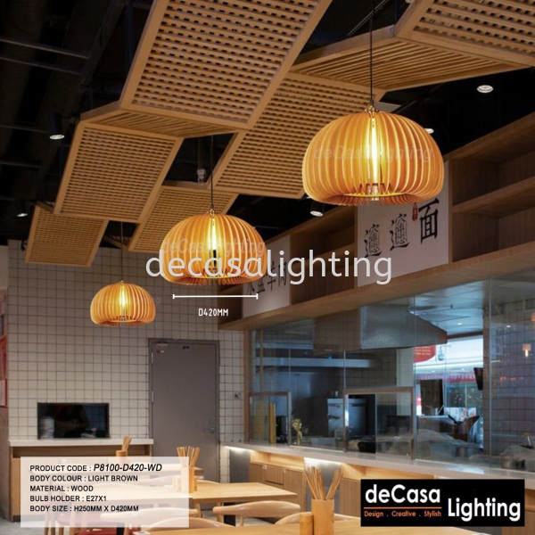 Muji Wood Pendant Light Rope / Wood / Bamboo Pendant Light PENDANT LIGHT Selangor, Kuala Lumpur (KL), Puchong, Malaysia Supplier, Suppliers, Supply, Supplies | Decasa Lighting Sdn Bhd