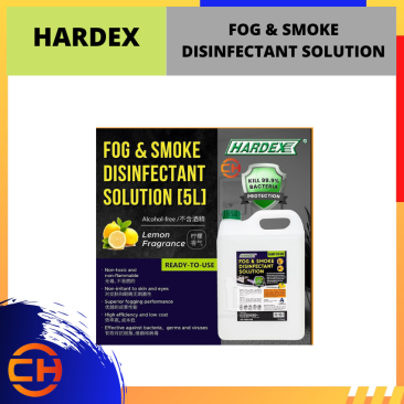 HARDEX FOG FOGGING & SMOKE DISINFECTANT SOLUTION LEMON FRAGRANCE