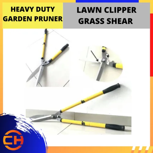 EXTENSION HEAVY DUTY GARDEN PRUNER PRUNING CLIPPER GRASS SHEAR LAWN CUTTER CUT CLIP TOOL 