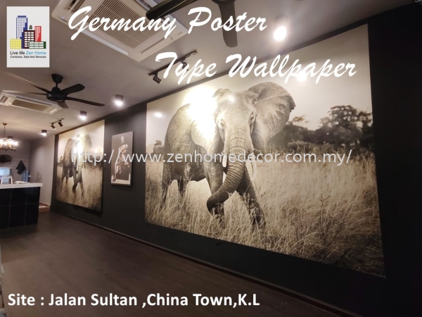 Germany Poster Type Wallpaper Wallpaper Selangor, Malaysia, Kuala Lumpur (KL), Puchong, Shah Alam Supplier, Suppliers, Supply, Supplies | Zen Home Decor