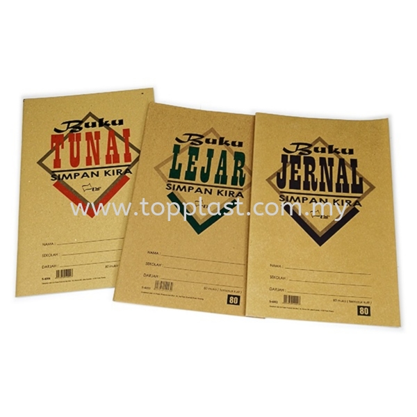 Buku Tunai Ledger Journal  Books Penang, Malaysia Supplier, Manufacturer, Supply, Supplies | Top Plast Enterprise