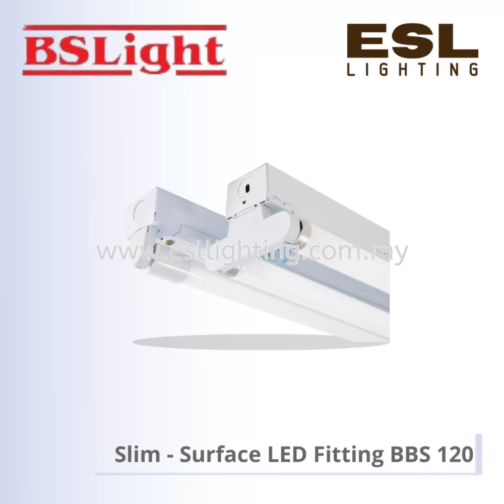 BSLIGHT SLIM-SURFACE LED FITTING (lamp casing) BBS 120 1 x 2 feet