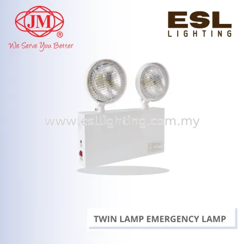 JM TWIN LAMP EMERGENCY LIGHT TRE66LED