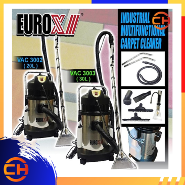 EUROX INDUSTRIAL MULTIFUNCTIONAL CARPET CLEANER FREE SHAMPOO VAC3002 / VAC3003