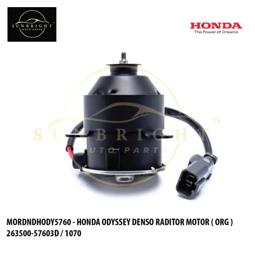 MORDNDHODY5760 - HONDA ODYSSEY '03 BR1 DENSO RADITOR MOTOR ( ORG ) 263500-57603D / 1070