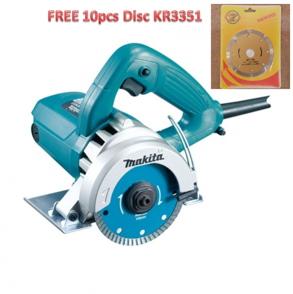 Makita 4100NH Stone Cutter 4" (110mm) 1300W ID441894    Makita Power Tools (Branded) Selangor, Malaysia, Kuala Lumpur (KL), Seri Kembangan, Setapak, Kajang Supplier, Suppliers, Supply, Supplies | Knight Auto Sdn Bhd