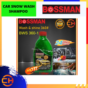 BOSSMAN CAR SNOW WASH SHAMPOO [1 LITRE]