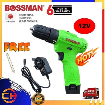 BOSSMAN CORDLESS DRILL DRIVER 12V [BCD -515]