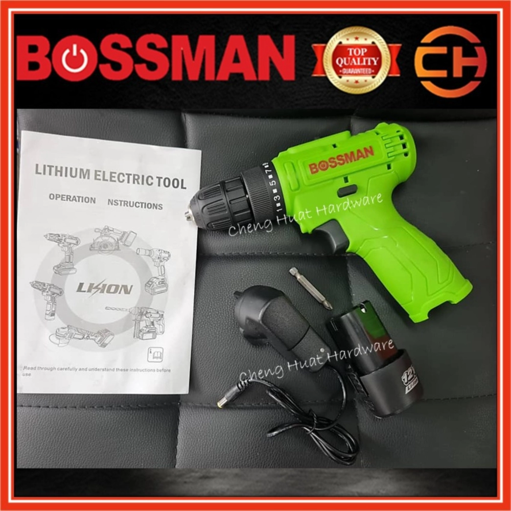 BOSSMAN CORDLESS DRILL DRIVER 12V [BCD -515]