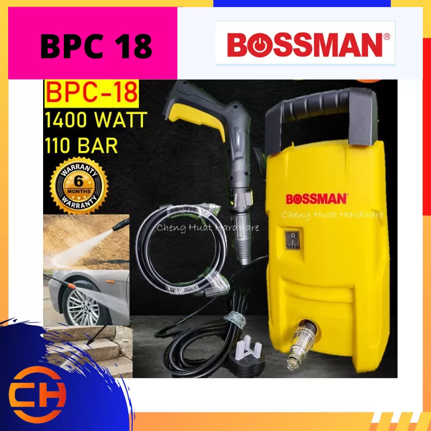 BOSSMAN HIGH PRESSURE CLEANER WATER JET [BPC 18]