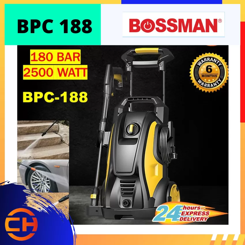 BOSSMAN HIGH PRESSURE CLEANER WATER JET [BPC 188] [BPC-4830]