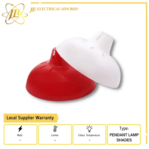 SL104 PENDANT LAMP SHADES ONLY W/O HOLDER [RED/WHITE]