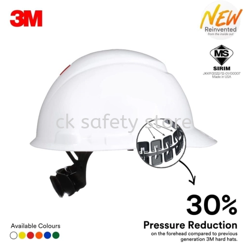 3M H-700SFR-UV SIRIM - Series Ratchet Safety Helmet