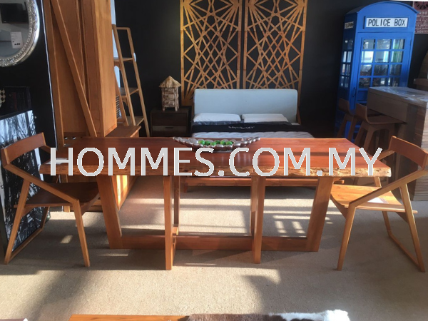 Teak Wood Table Table Wood Johor Bahru (JB), Malaysia, Nusajaya Supplier, Suppliers, Supply, Supplies | Hommes Furnishing Sdn Bhd