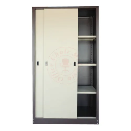 Steel Full Height Cupboard with Sliding Door