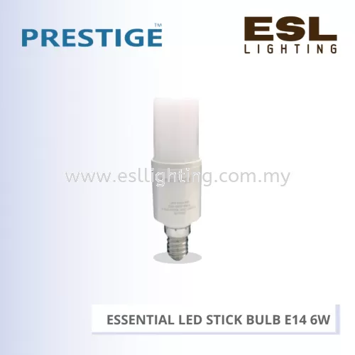 PRESTIGE ESSENTIAL LED STICK BULB E14 6W LSLE0652-PT