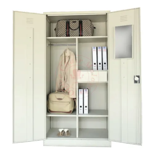 Steel Full Height Wardrobe with Swing Door