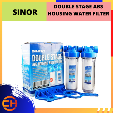 SINOR DOUBLE STAGE ABS HOUSING WATER FILTER