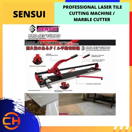 SENSUI HEAVY DUTY PRO JET TURBO PROFESSIONAL LASER TILE CUTTING MACHINE / MARBLE CUTTER