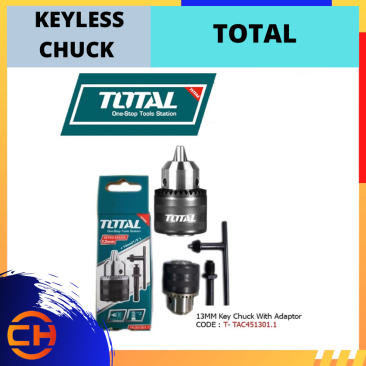 TOTAL KEYLESS CHUCK/KEY CHUCK WITH ADAPTOR