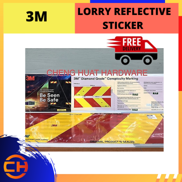 3M LORRY REFLECTIVE STICKER [600MMX150MM]