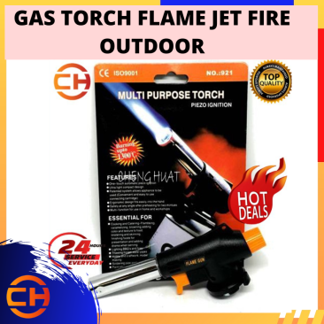 GAS TORCH FLAME JET FIRE BUTANE OUTDOOR FIRE MAKER